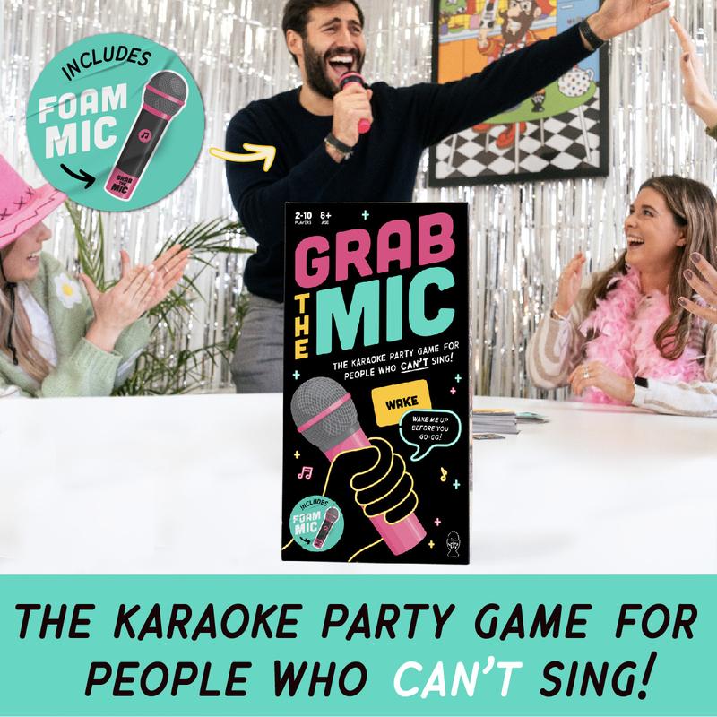 Evercraft Grab The Mic Karaoke-Style Party Game