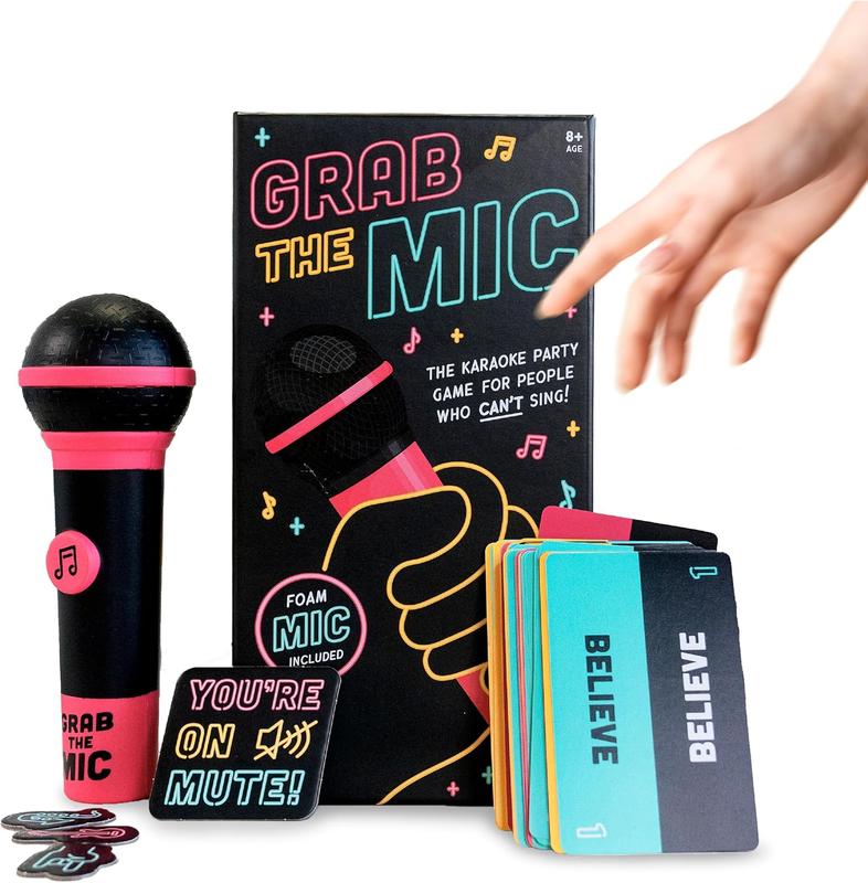 Evercraft Grab The Mic Karaoke-Style Party Game