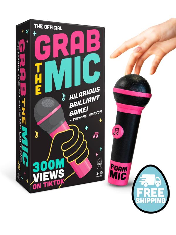 Evercraft Grab The Mic Karaoke-Style Party Game